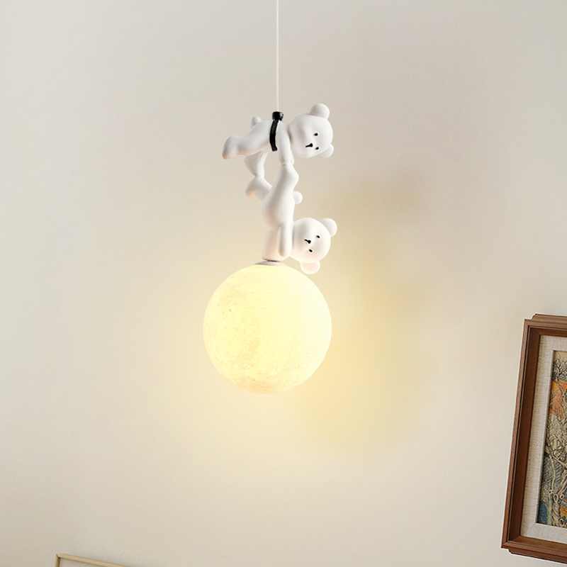 Baby Nursery Knobs - Bear Lamp Cartoon Nursery Room Bedside