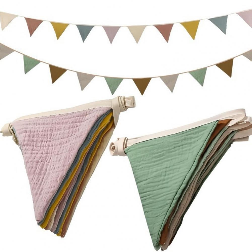 Baby Nursery Garland - 236cm Pennant Banner Bunting Flags Nursery