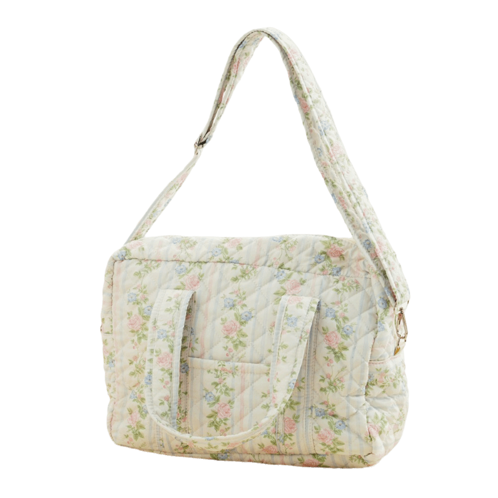 Baby Nursery Bags - Fashion Quilted Mummy Bag Multi-functional Polyester