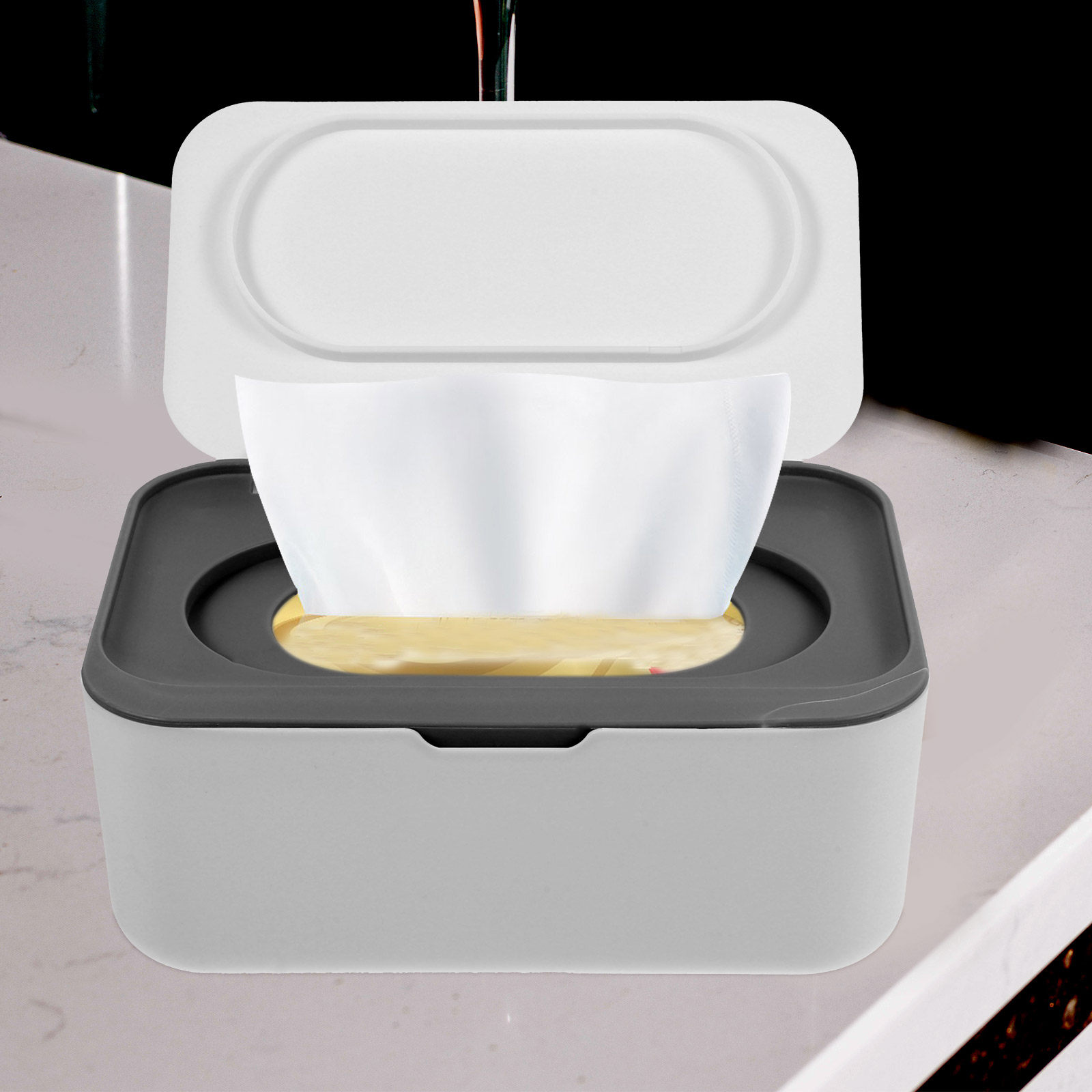 Baby Nursery Unisex - Baby Wipes Container Sturdy Refillable Wipe