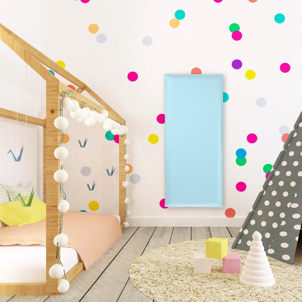 Baby Nursery Yellow - 2Pcs Anti-Collision Wall Padding Yellow Children