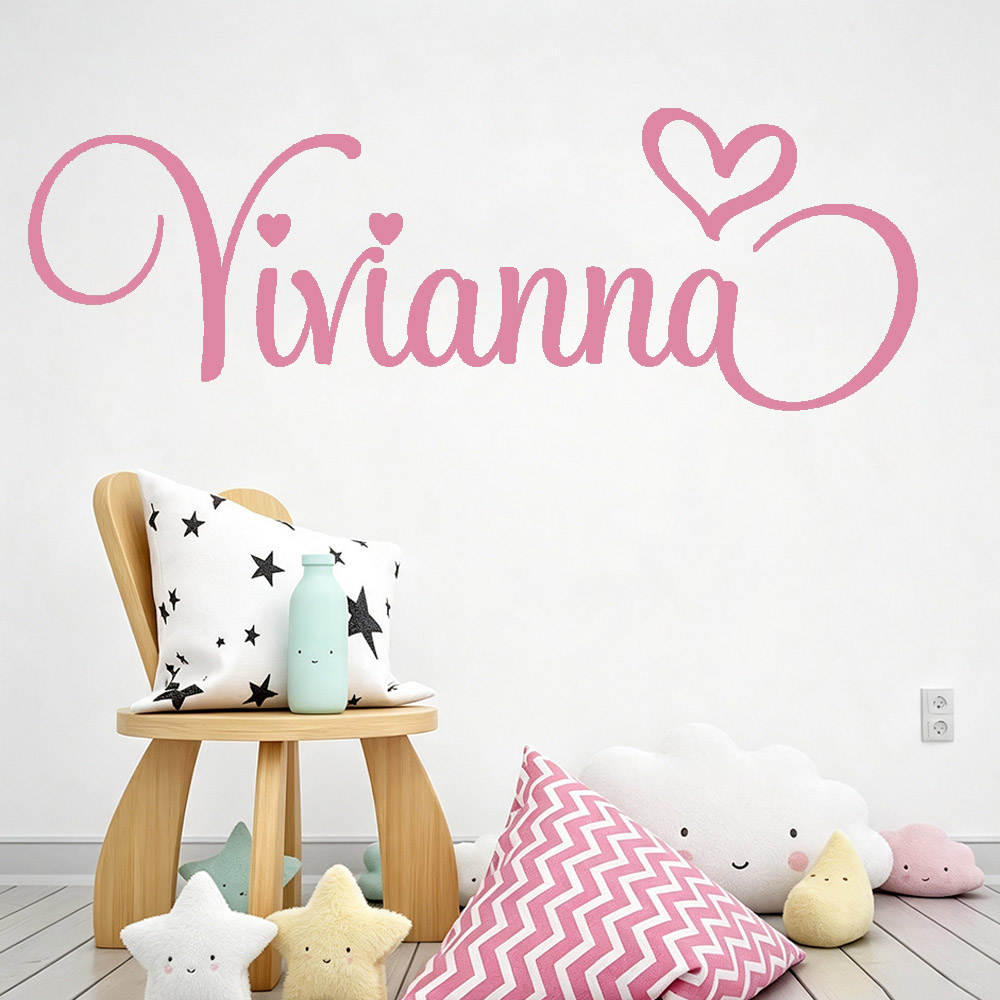 Baby Nursery Vinyl - Wall Stickers for Kids Rooms Personalised