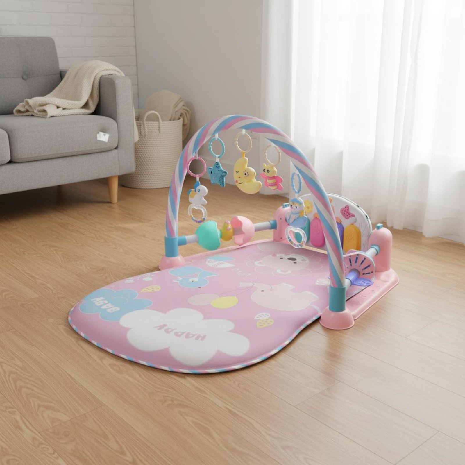 Baby Playpen with Piano Music  - Baby Nursery Unisex 评论和价格