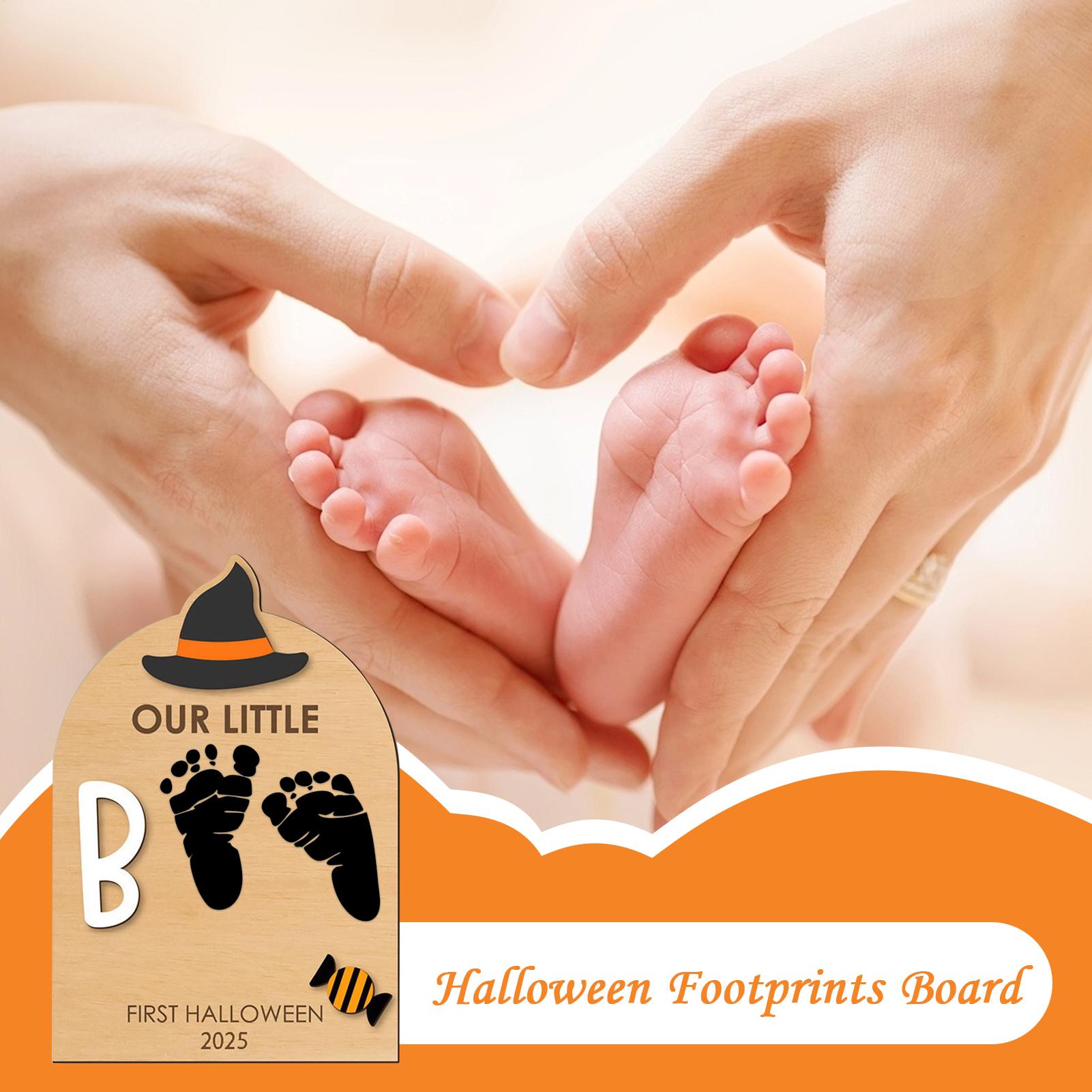 Baby Footprint Kit Nursery Dec - Baby Nursery Unisex 评论和价格