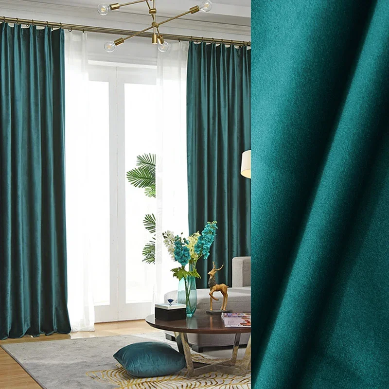 Modern Velvet Curtains for Liv - Blackout Curtain Nursery 评论和价格