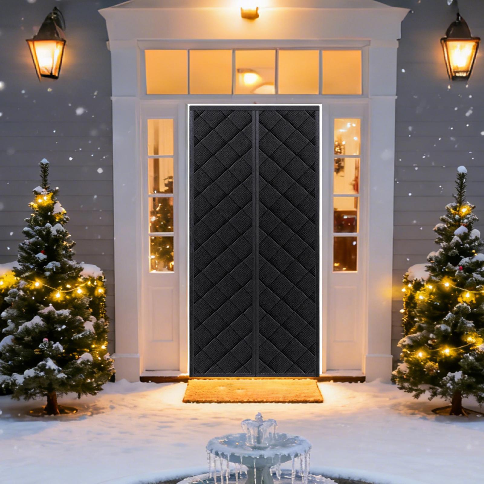 Thermal Door Curtains Windproo - Blackout Curtain Nursery 评论和价格