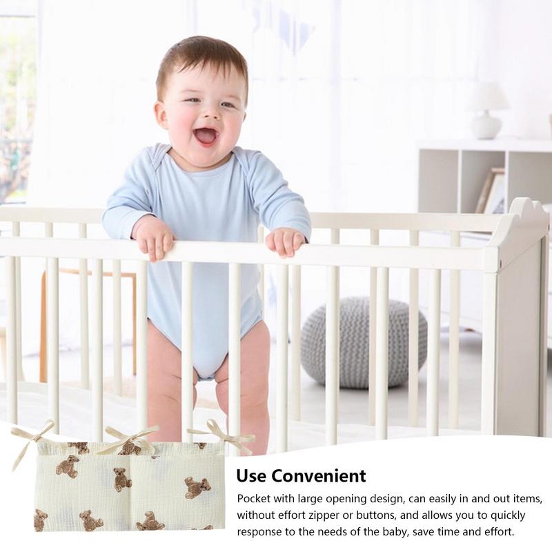 Baby Crib Organizer Cot Caddy  - Baby Nursery Bags 评论和价格