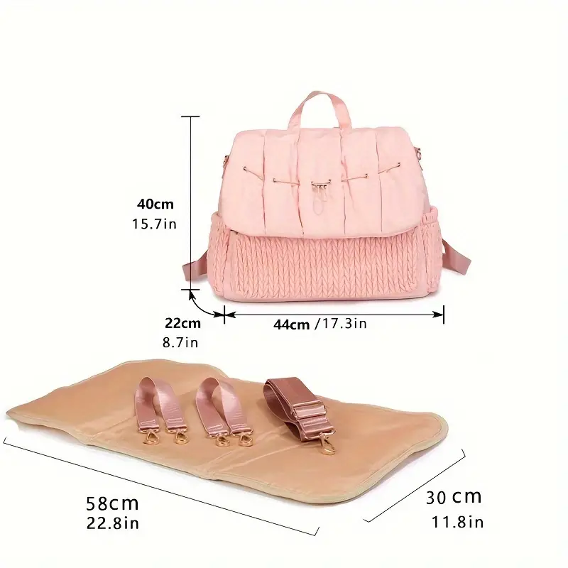 Large Capacity Diaper Stroller - Baby Nursery Bags 评论和价格