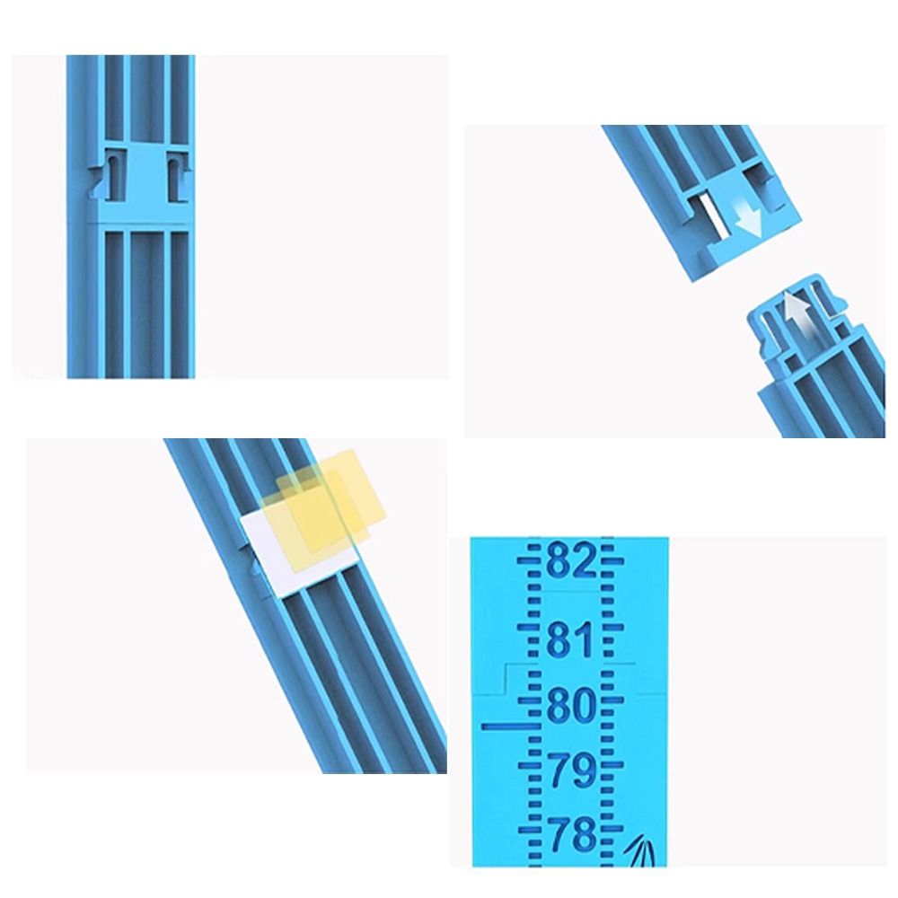New 0-2M Height Ruler Wall Sti - Growth Chart Ruler 评论和价格