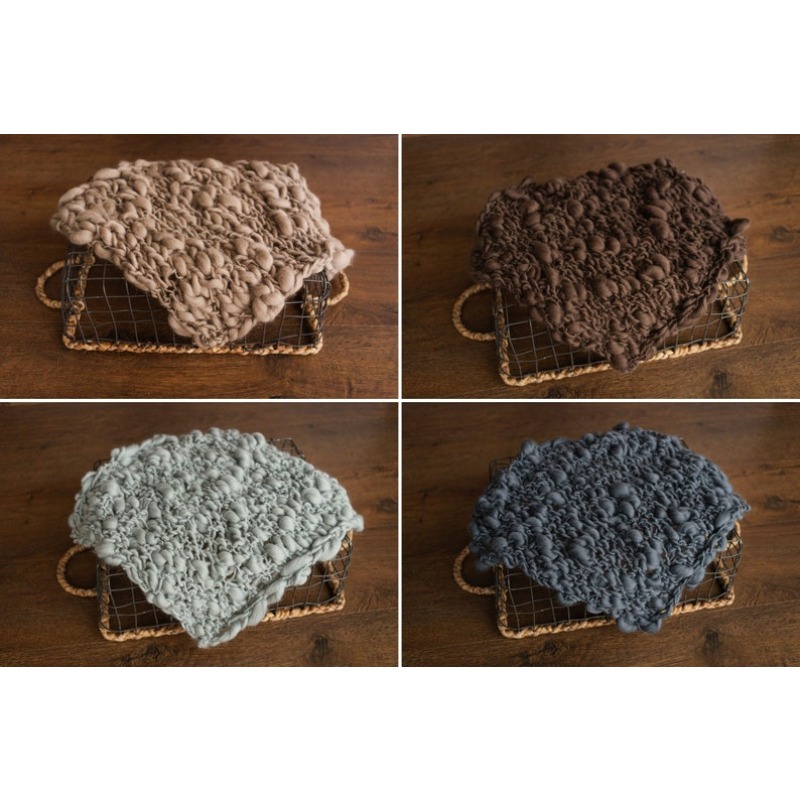 Chunky Knit Merino Baby Blanke - Baby Nursery Unisex 评论和价格