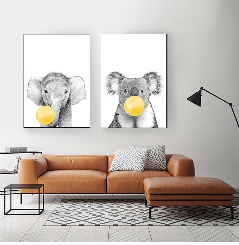 Baby Nursery Yellow Balloons A - Baby Nursery Yellow 评论和价格