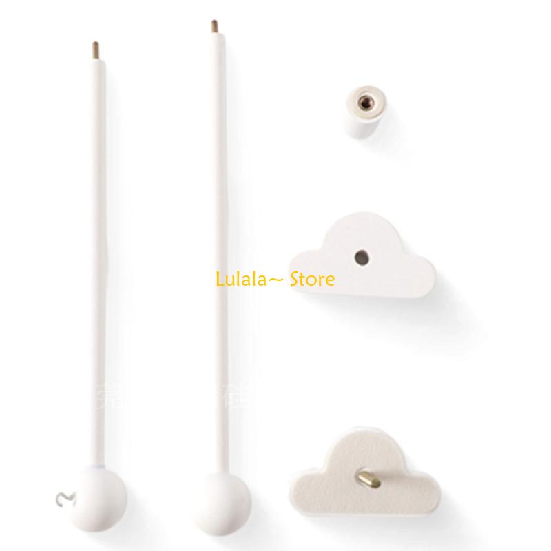 Y4QA Crib Hanging Holder Woode - Crib Mobile Musical 评论和价格