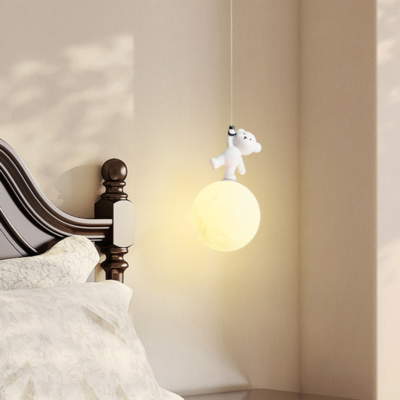 Bear Lamp Cartoon Nursery Room - Baby Nursery Knobs 评论和价格