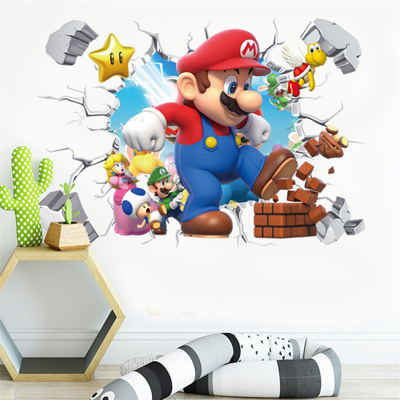 3D Cartoon Anime Game Characte - Baby Nursery Vinyl 评论和价格