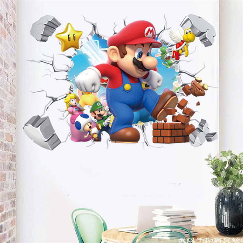 3D Cartoon Anime Game Characte - Baby Nursery Vinyl 评论和价格