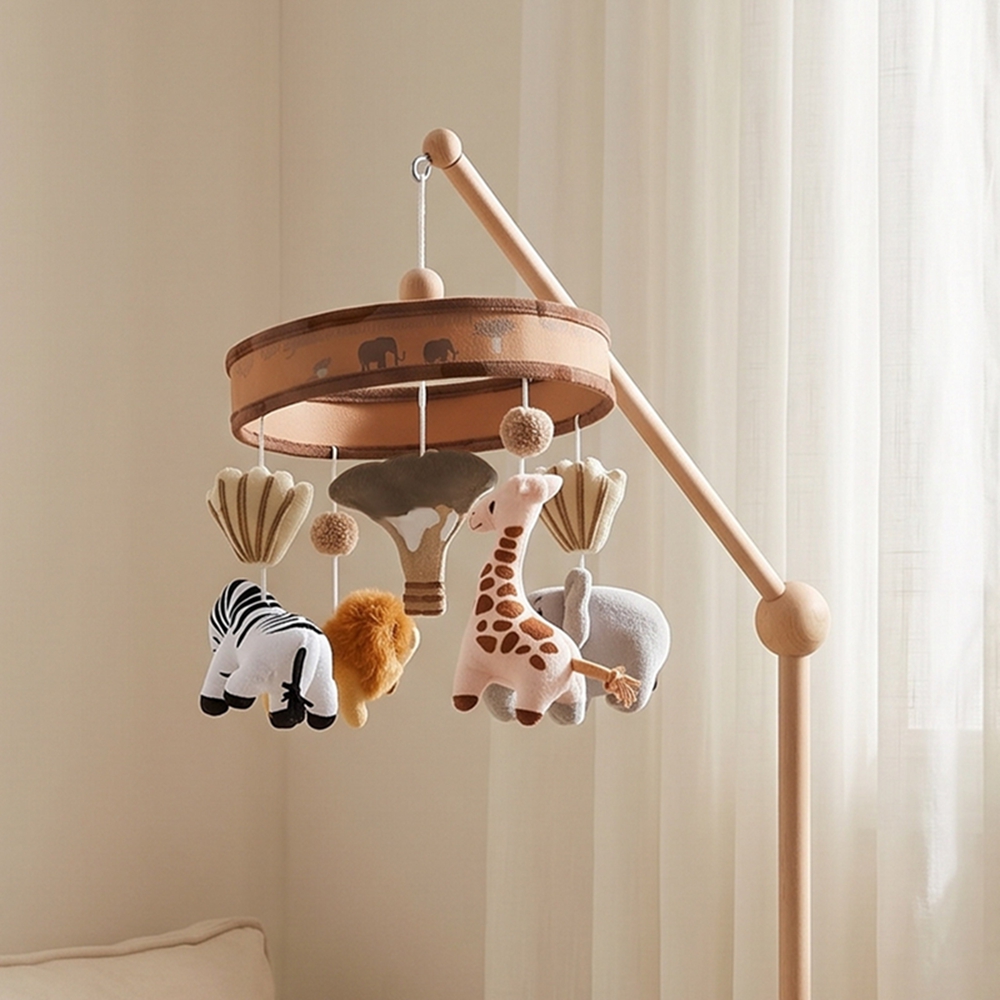 Baby Rattle Toys 0-12 Month Ne - Crib Mobile Musical 评论和价格