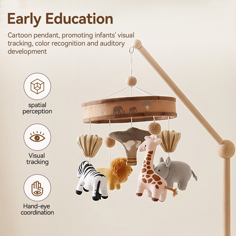 Baby Rattle Toys 0-12 Month Ne - Crib Mobile Musical 评论和价格