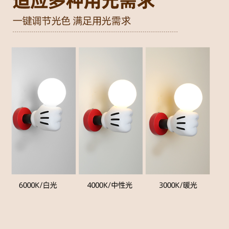 Children's Room Wall Lamps Cut - Baby Nursery Knobs 评论和价格