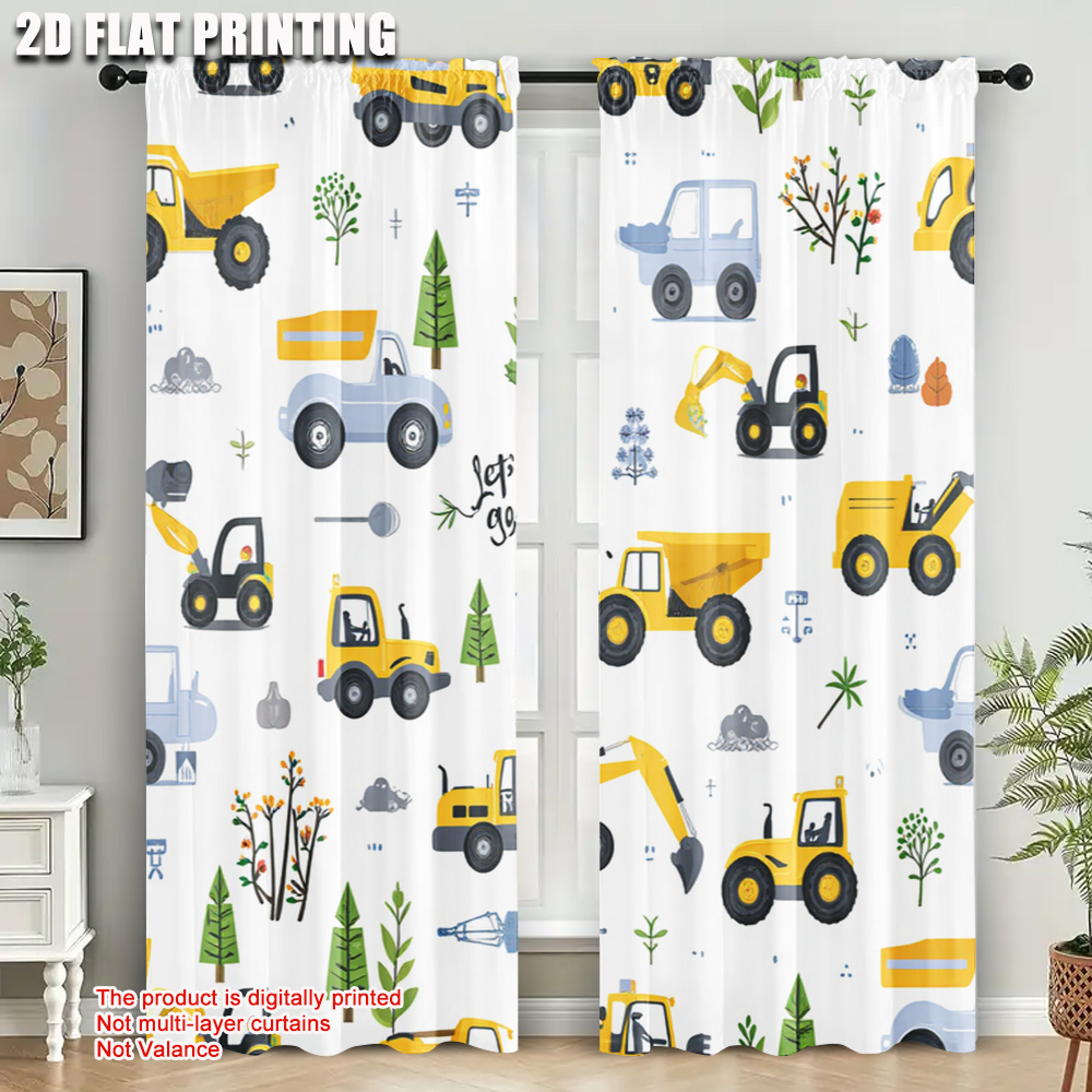 2pcs,2D plane printing Contemp - Blackout Curtain Nursery 评论和价格