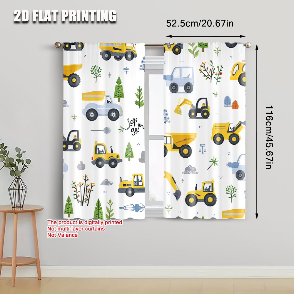 2pcs,2D plane printing Contemp - Blackout Curtain Nursery 评论和价格