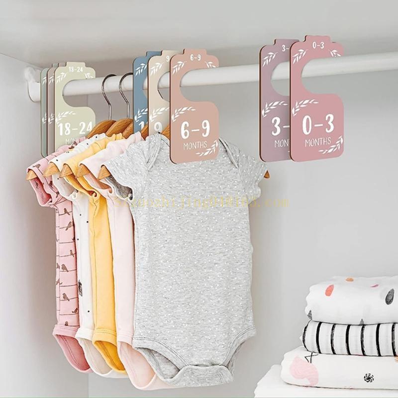 Set of 8 Baby Closet Wooden Di - Baby Nursery Sets 评论和价格