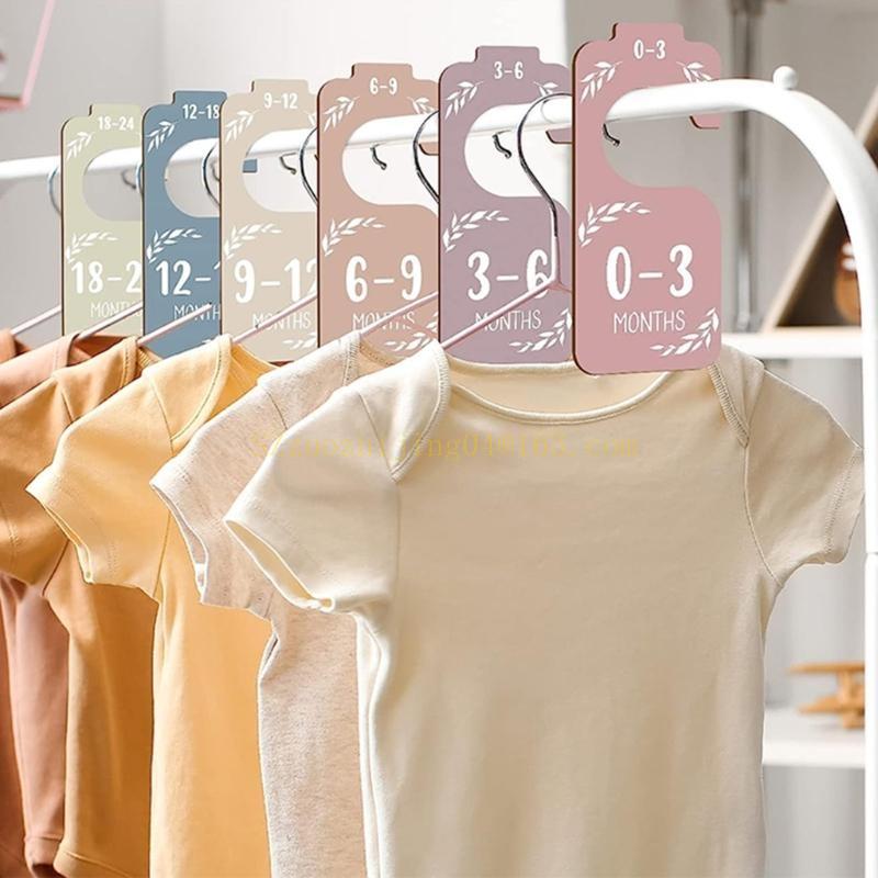 Set of 8 Baby Closet Wooden Di - Baby Nursery Sets 评论和价格