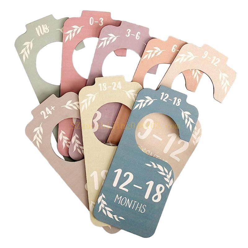Set of 8 Baby Closet Wooden Di - Baby Nursery Sets 评论和价格