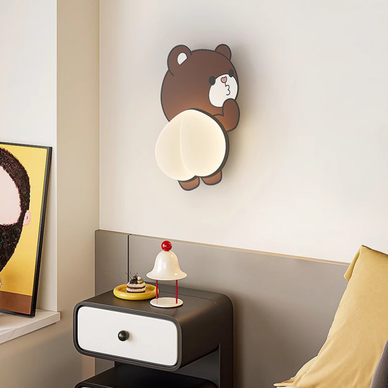 Children's Room Wall Lamps LED - Baby Nursery Knobs 评论和价格