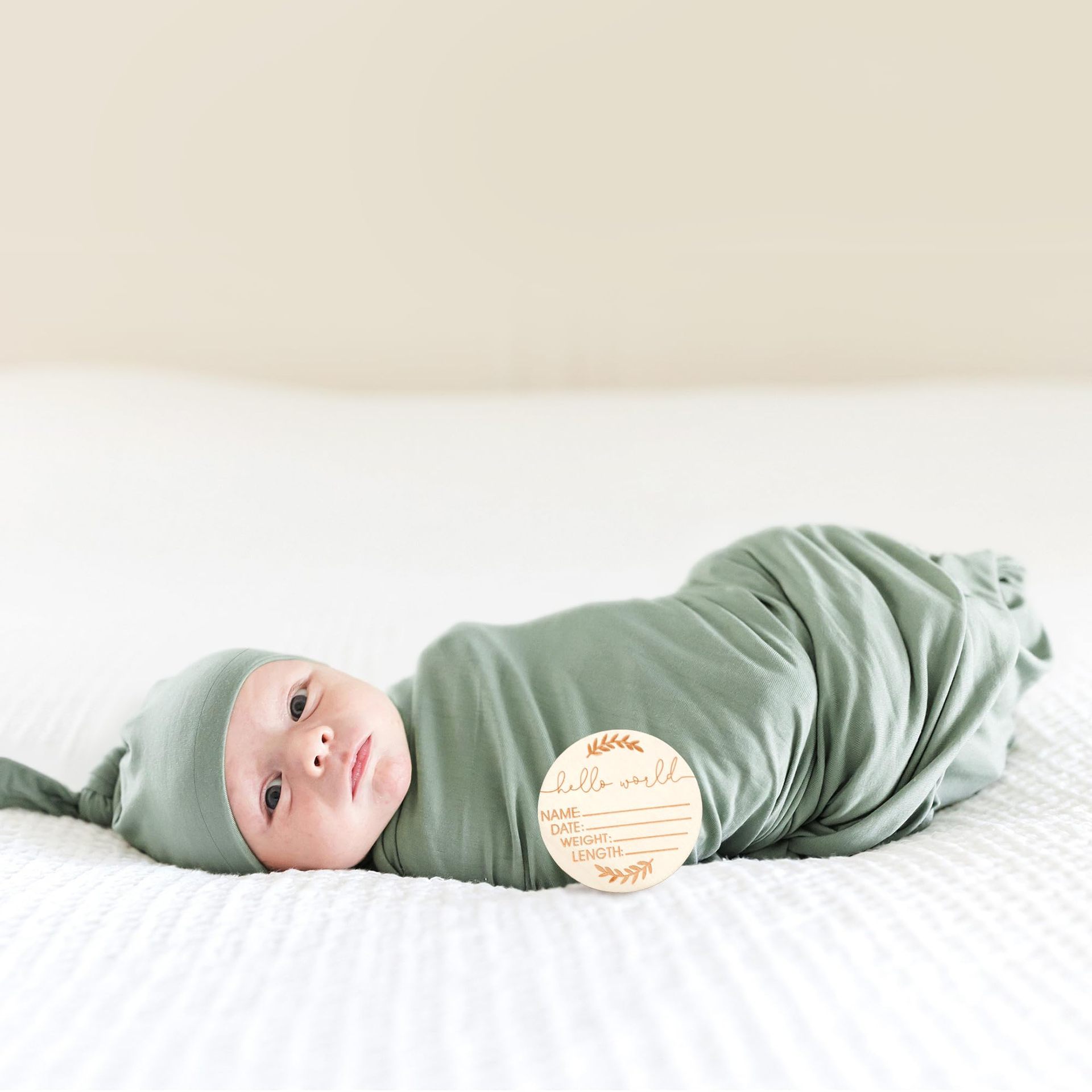 Newborn Baby Receiving Blanket - Baby Nursery Sets 评论和价格
