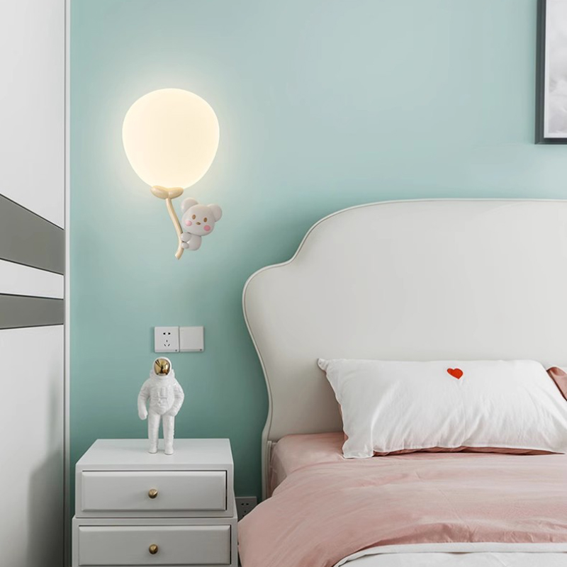 Cute Balloon Monkey Bear Lamp  - Baby Nursery Knobs 评论和价格