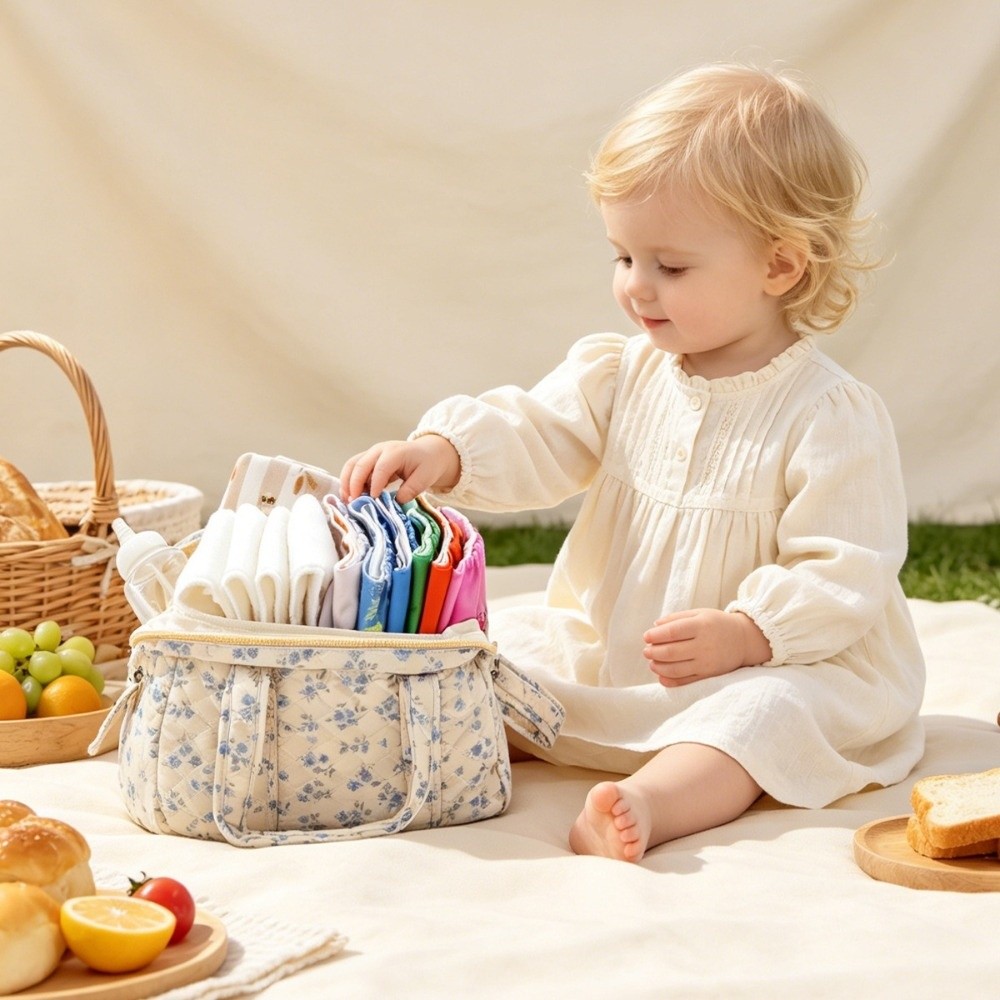 Fashion Quilted Mummy Bag Mult - Baby Nursery Bags 评论和价格