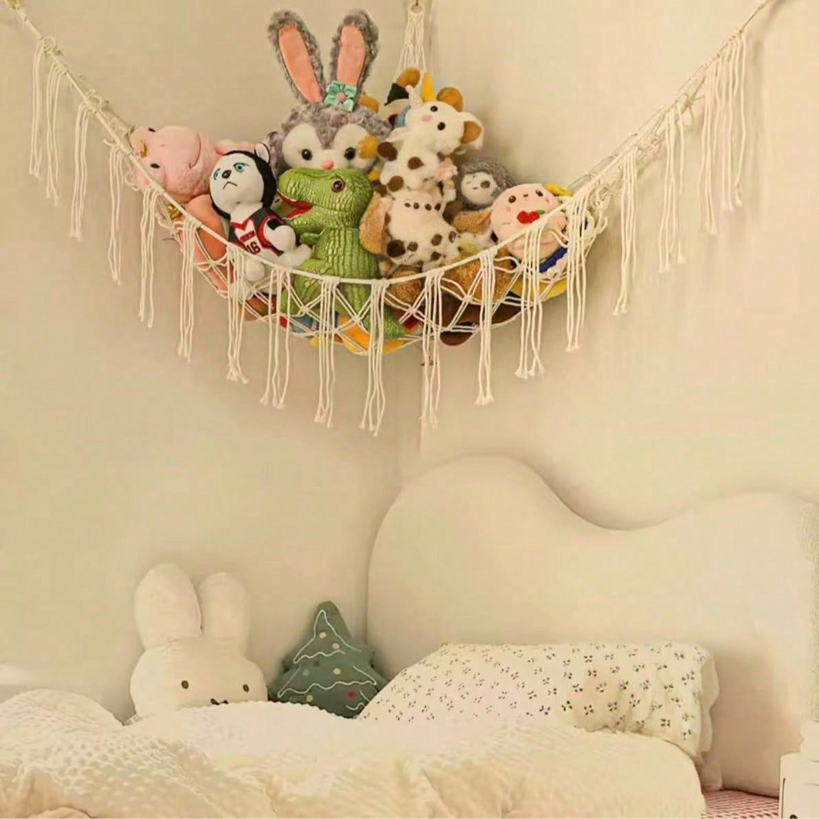 Toy Stuffed Animal Storage Ham - Baby Nursery Shelf 评论和价格