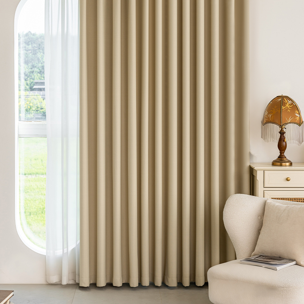 Modern Minimalist Thick Chenil - Blackout Curtain Nursery 评论和价格