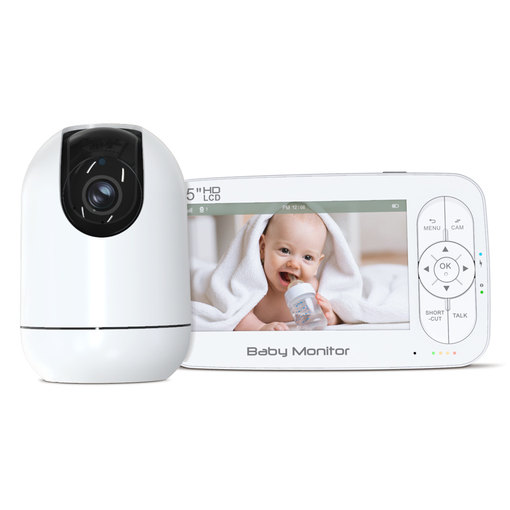 5Inch 2MP 1080P  APP Remote Co - Wearable Baby Monitor 评论和价格