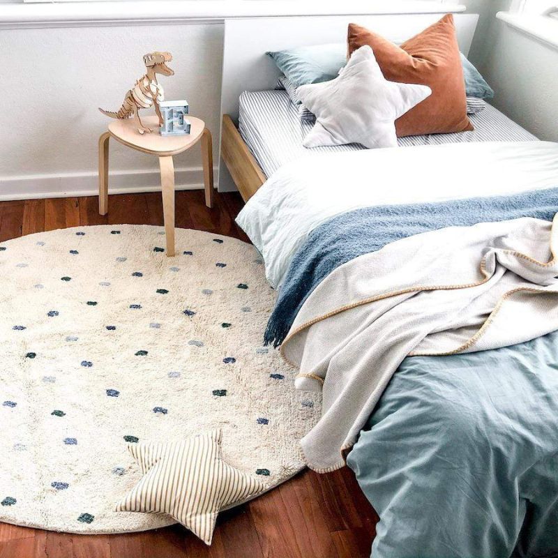 Dot Fluffy Carpet Living Room  - Baby Nursery Carpet 评论和价格