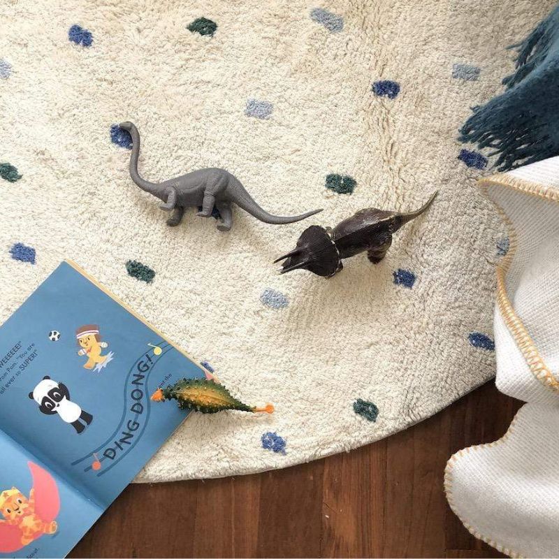 Dot Fluffy Carpet Living Room  - Baby Nursery Carpet 评论和价格