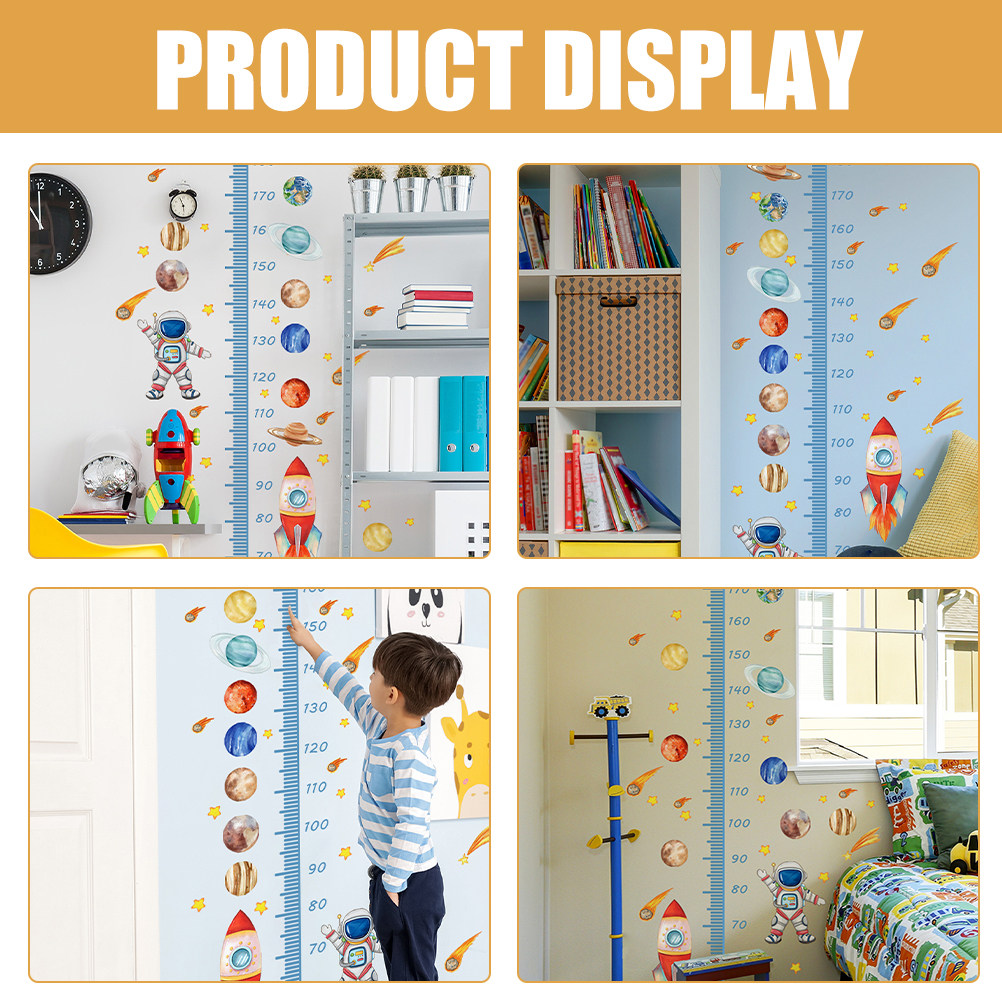 's Height Chart Wall Sticker M - Growth Chart Ruler 评论和价格