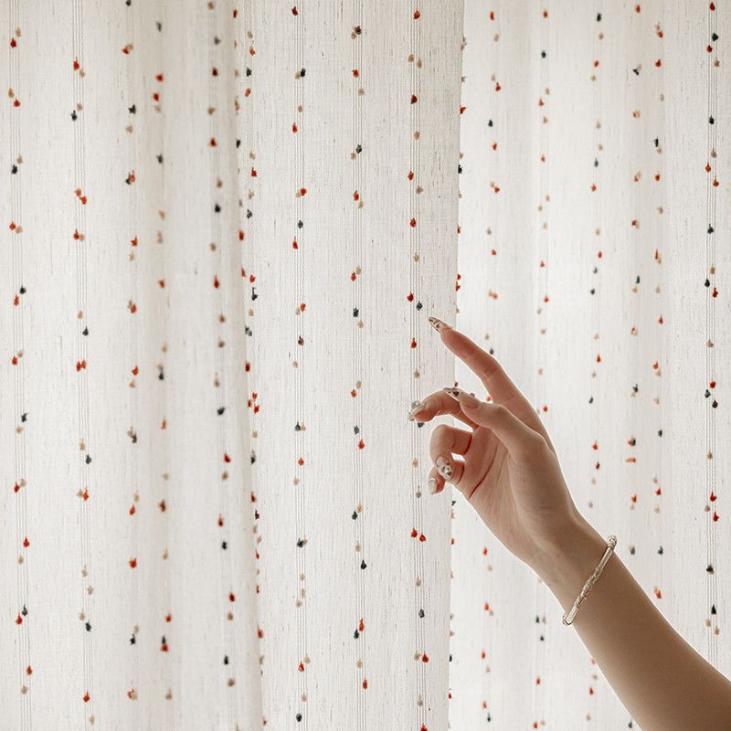 Rainbow Candy Dopa Style Linen - Blackout Curtain Nursery 评论和价格