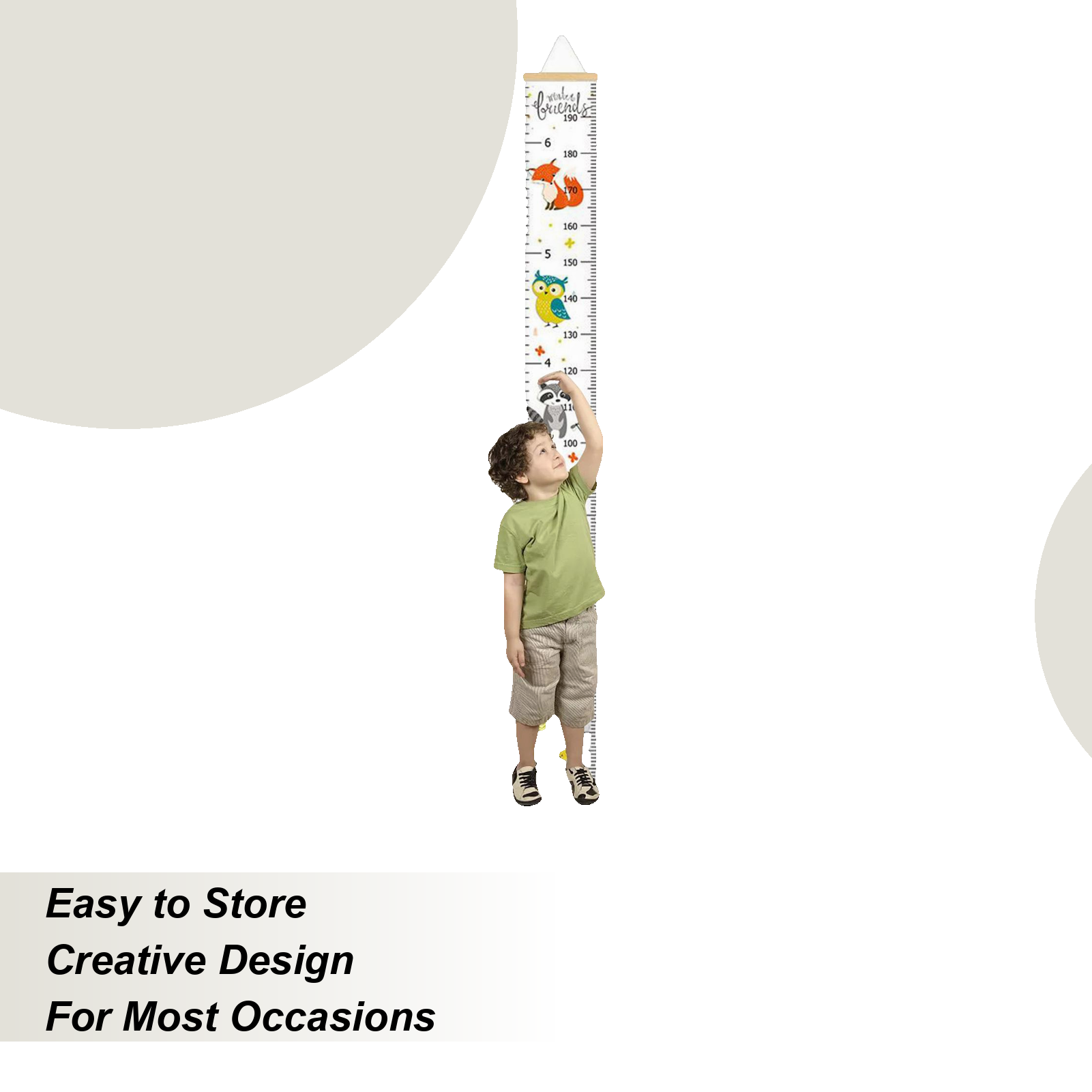 Height Chart For Kids Measurin - Growth Chart Ruler 评论和价格