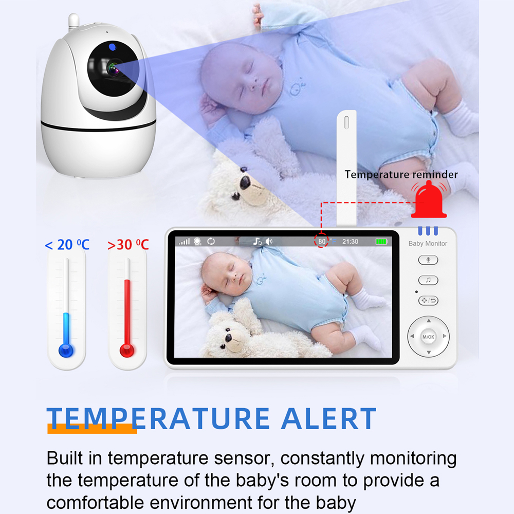 Video Baby Monitor with Cam an - Wearable Baby Monitor 评论和价格