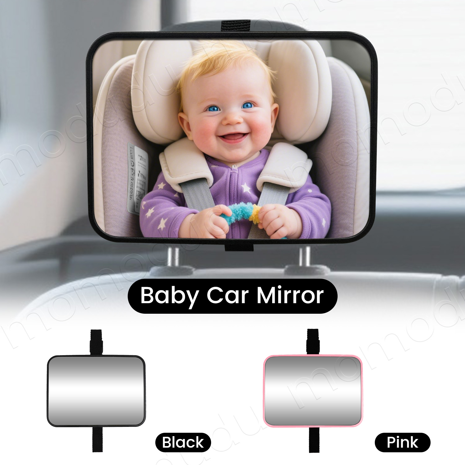 Baby Car Mirror Rearview Infan - Wearable Baby Monitor 评论和价格