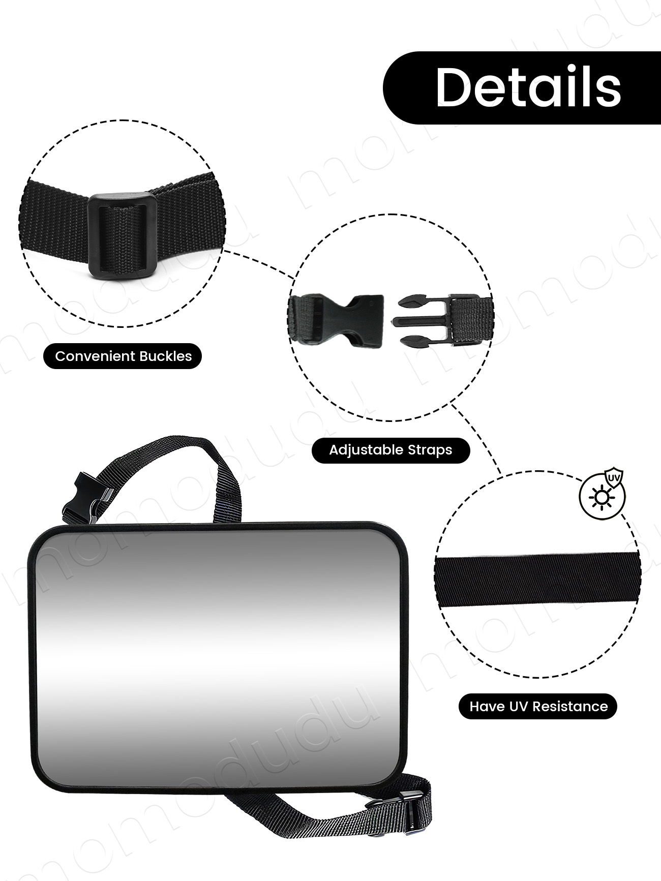 Baby Car Mirror Rearview Infan - Wearable Baby Monitor 评论和价格