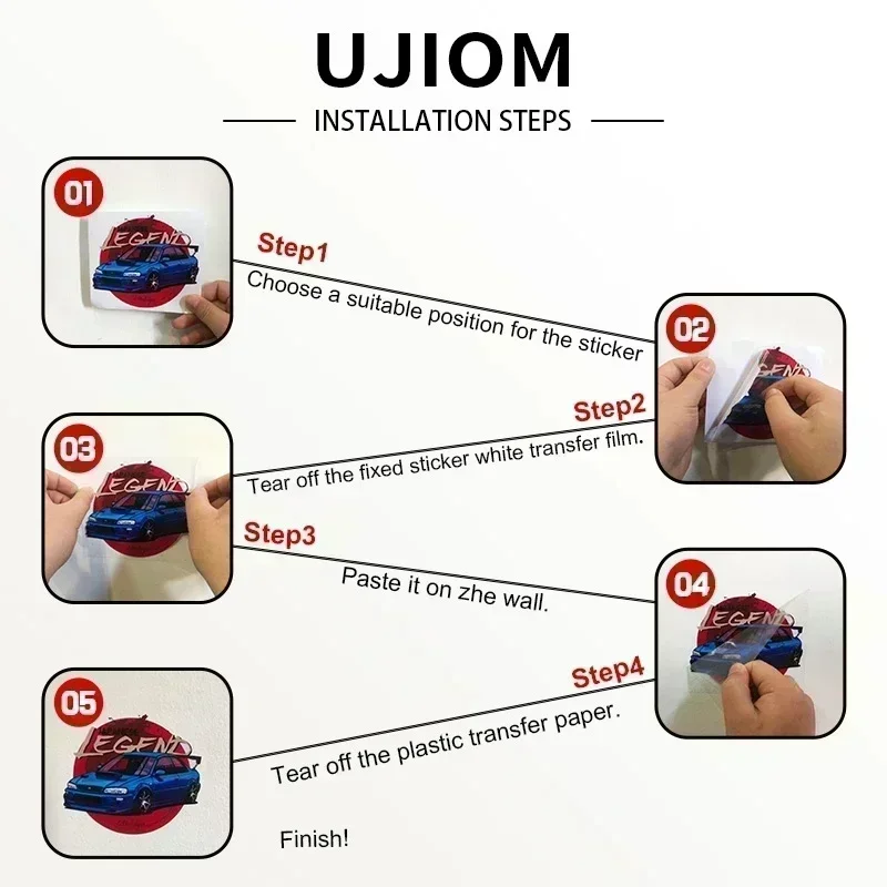 UJIOM Silhouette Anime Figure  - Baby Nursery Vinyl 评论和价格