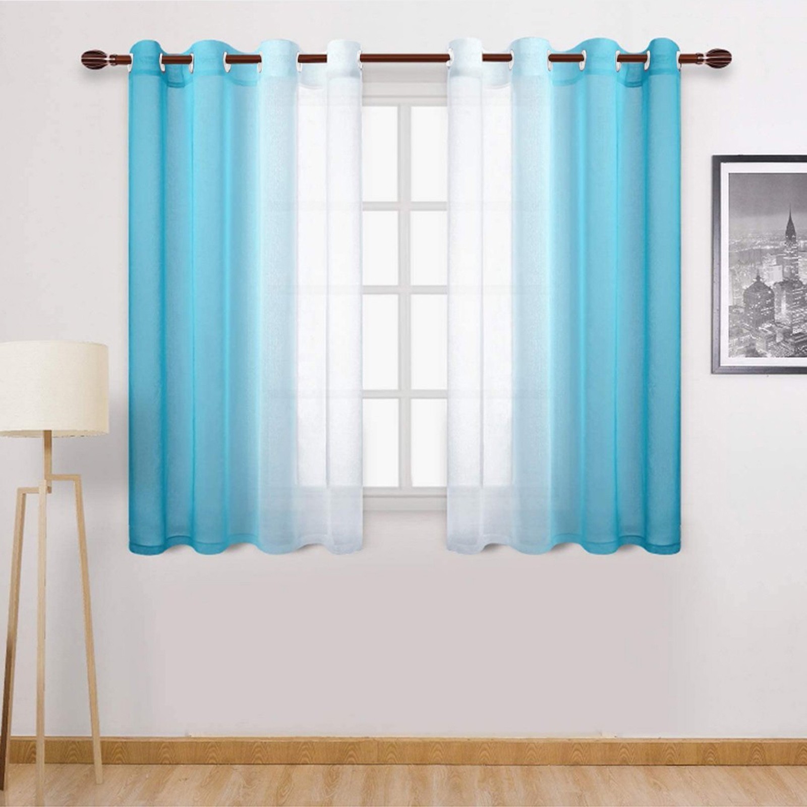 1pc Curtain Faux Grommet Filte - Blackout Curtain Nursery 评论和价格