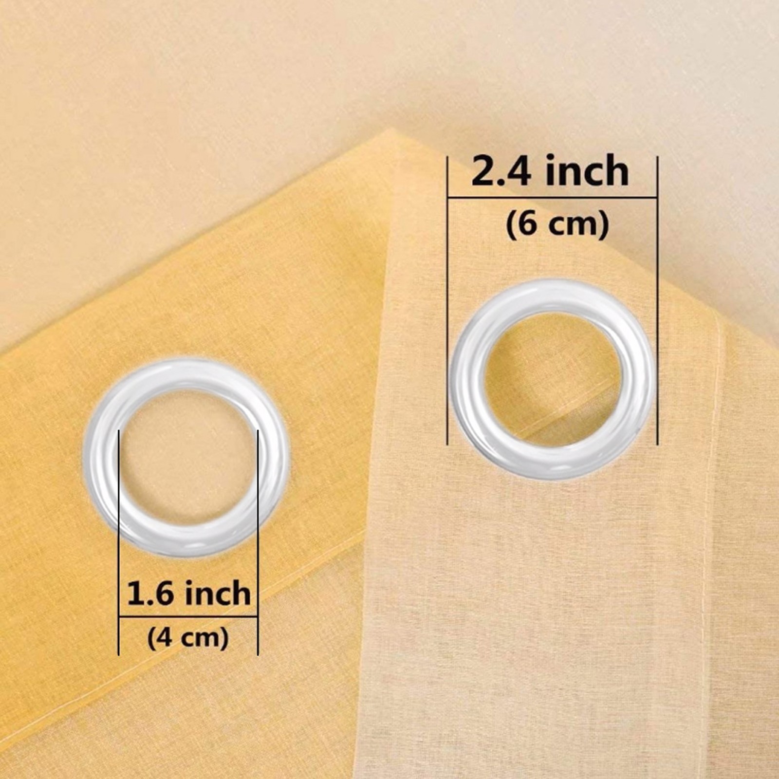 1pc Curtain Faux Grommet Filte - Blackout Curtain Nursery 评论和价格