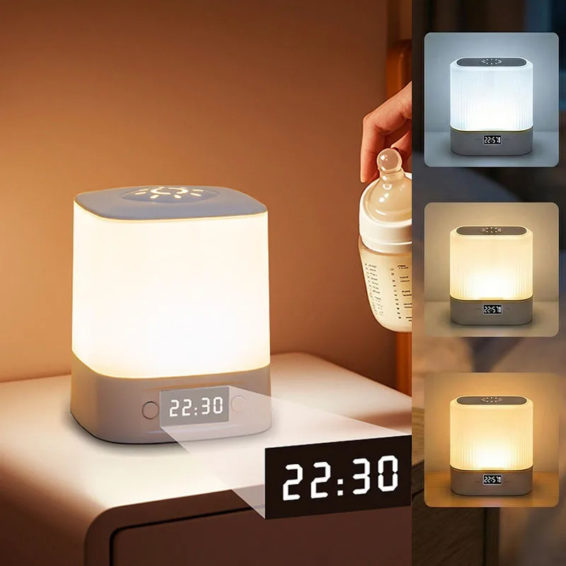 LED Night Light Bedside Lamp,T - Baby Nursery Night Light 评论和价格