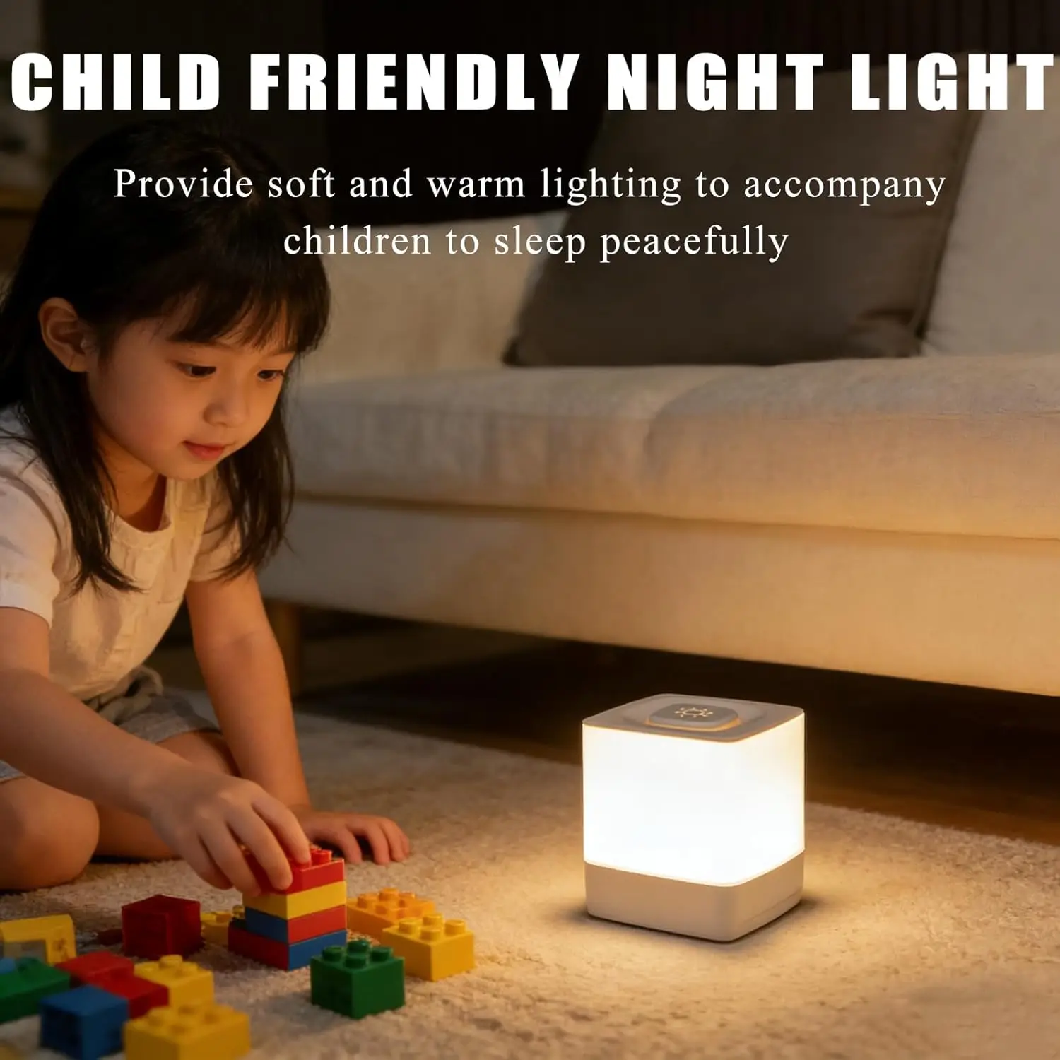 LED Night Light Bedside Lamp,T - Baby Nursery Night Light 评论和价格