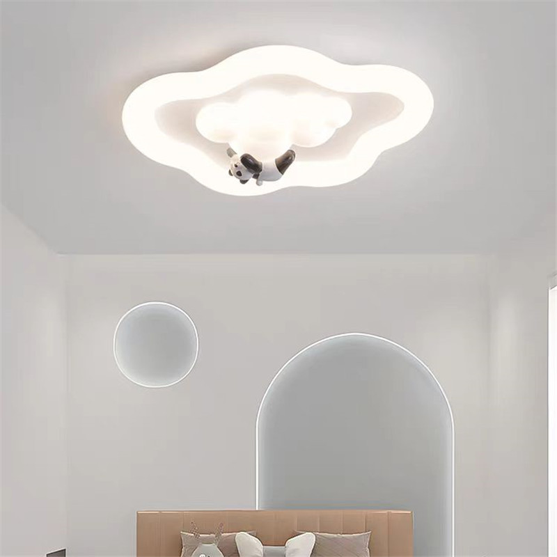 Cute white Cloud ceiling Light - Baby Nursery Knobs 评论和价格