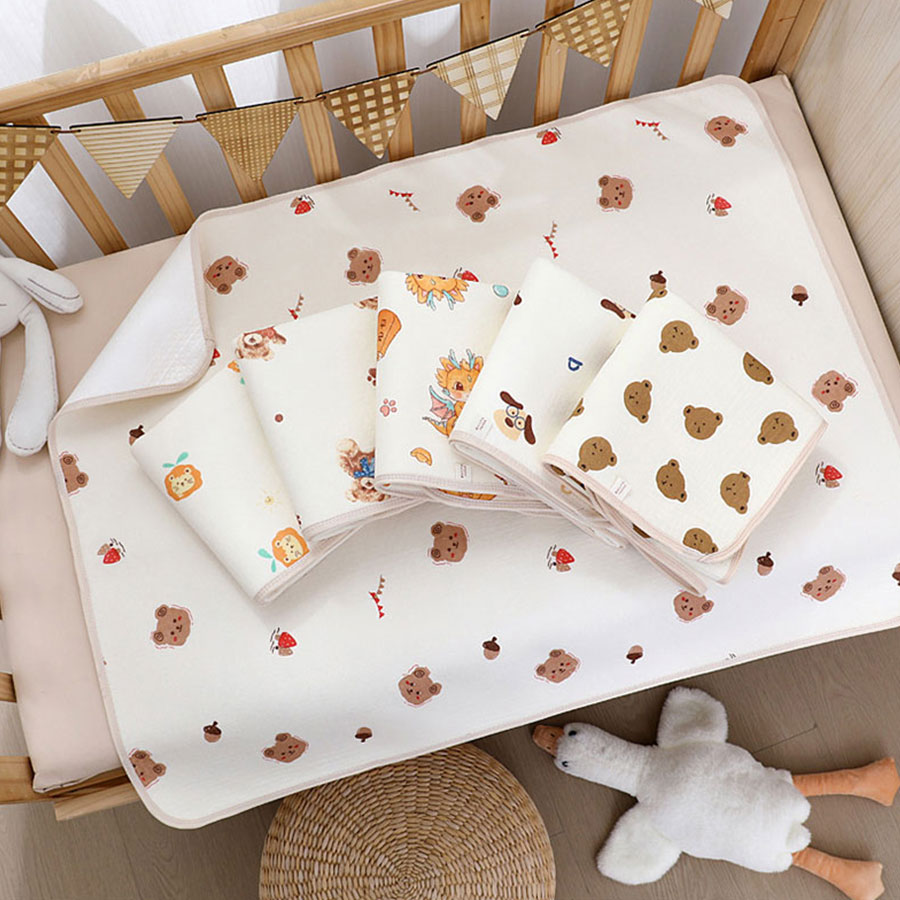70x90cm Baby Cartoon Washable  - Baby Mattress Waterproof 评论和价格