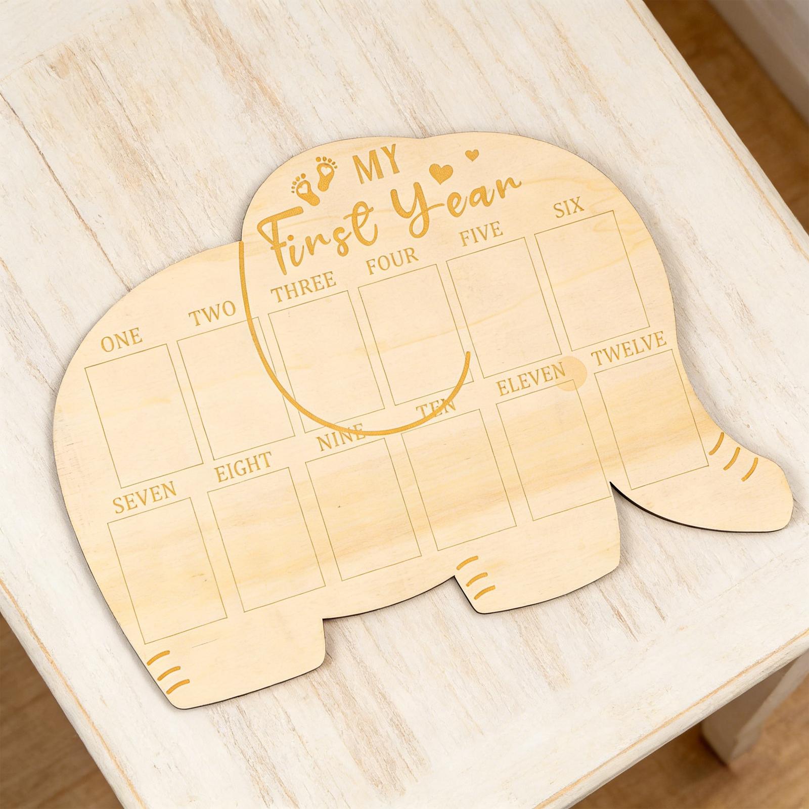 Baby First Twelve Months Photo - Baby Nursery Unisex 评论和价格